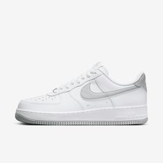 Comfortable, durable and timeless—it’s number 1 for a reason. The ‘80s construction pairs with classic colors for style that tracks whether you’re on court or on the go. Nike Air Force 1 07, For A Reason, The 80s, Nike Air Force 1, Air Force 1, Number 1, Nike Air Force, The Go, Air Force