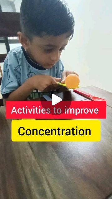 Concentration Activities For Kids, Concentration Activities, Physical Activities For Toddlers, Nursery School Activities, Screen Free Kids, Brain Gym For Kids, Playful Parenting, Brain Exercises, Cognitive Activities