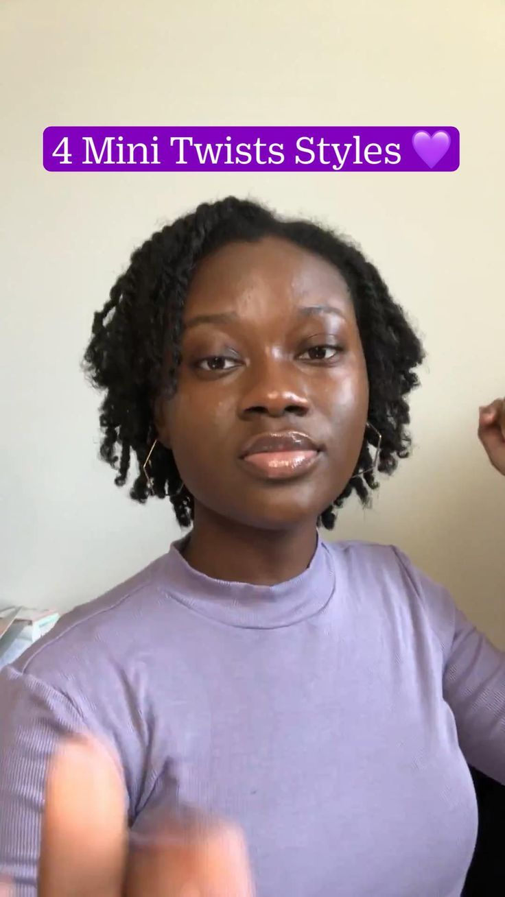 Short Twists Natural Hair, Natural Hair Flat Twist, Mini Twists Natural Hair, Short Hair Twist Styles, Cabello Afro Natural, Short Twists, Protective Hairstyles For Natural Hair, Quick Natural Hair Styles, African Hair Braiding Styles