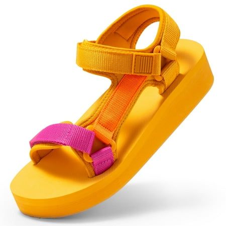 Summer is coming ! We offer ladies beach walking sandals water shoes. In order to meet the demand, our sandals have added a layer of non-slip TPR outsole, so that you can safely not slip in outdoor sports and beach pools and other water sides. The adjustable sandals straps also allow you to adjust the tightness according to your own to make you walk more stable and the color of slides sandals straps is very fashionable to make you a beautiful landscape on any occasion.Moreover, our sandals are mainly comfortable, with moderately soft insole and light weight, so that you can wear it without tiring your feet when you are athletic or hiking.If you prefer platform shoes, we also have a choice of sandals with thick soles.Don't miss out our universal sandals shoes. Note: Dodow is a sub-brand of Open Toe Sandals For Beach Season Activities, Open Toe Sport Sandals For Beach Season, Summer Flat Sport Sandals For Outdoor Activities, Flat Sport Sandals For Summer Outdoor Activities, Lightweight Sport Sandals For Vacation With Round Toe, Vacation Sport Sandals With Adjustable Strap, Flat Sport Sandals With Adjustable Strap For Vacation, Lightweight Sport Sandals For Vacation, Adjustable Sport Sandals For Beach And Outdoor Use