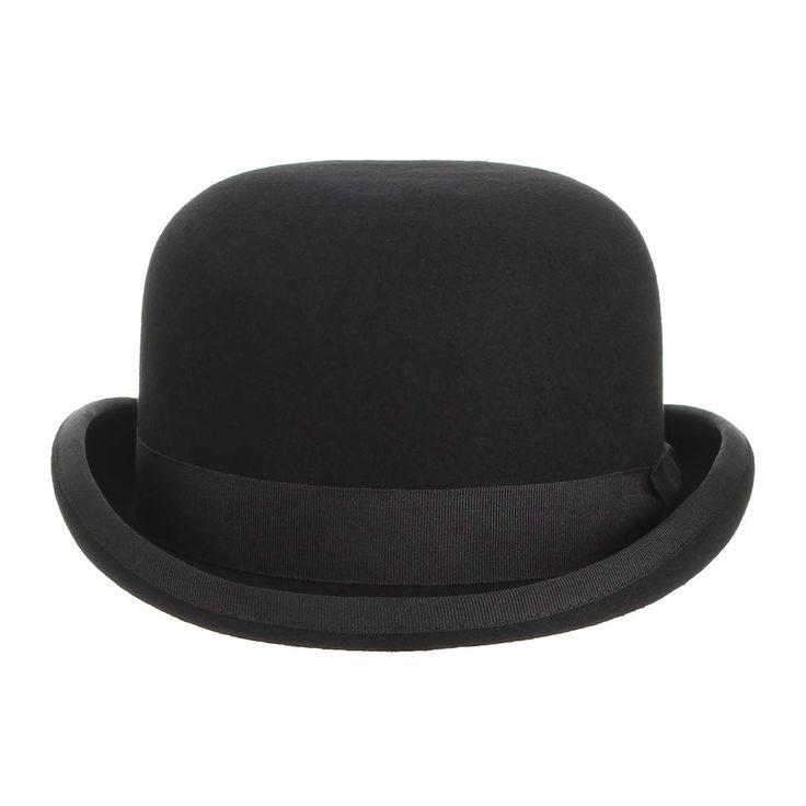 PRICES MAY VARY. 100% WOOL QUALITY HAT - Manufactured with wool for softness and durability and has a comfortable satin lining for all-day wear. CLASSIC & STYLISH - Black wool bowler derby hat with rolled brim ,grosgrain ribbon trim ,timeless and stylish, you will get lots of compliments certainly. MULTI-SIZES - S, M, L ,XL fit different head circumference ;Interior sweatband will keep sweat out. Inside of hat circumference: 6 3/4 - 6 7/8(S): 55CM/21.7; 7 - 7 1/8(M): 57cm/22.4”; 7 1/4 - 7 3/8(L) Pencil Curls, Womens Fedora, Types Of Hats, Bowler Hat, Derby Hat, Quality Hats, Costume Hats, Hat For Man, Derby Hats