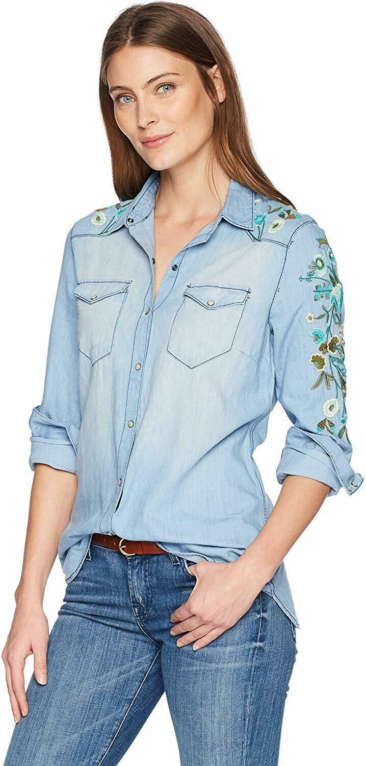 img {max-width: 100%;} Tribal Women's Long Sleeve Embroidery Denim Shirt Size XS li.li1 {margin: 0.0px 0.0px 0.0px 0.0px; font: 12.0px 'Helvetica Neue'} span.s1 {font: 10.0px Menlo} ul.ul1 {list-style-type: disc} 100% Cotton Button closure Machine Wash Denim shirt floral embroidery long sleeve Long sleeve denim shirt classic Tribal Women's Long Sleeve Embroidery Denim Shirt Size XS Tribal Women's Long Sleeve Embroidery Denim Shirt Size XS li.li1 {margin: 0.0px 0.0px 0.0px 0.0px; font: 12.0px 'He Embroidery Denim, Helvetica Neue, Ladies Denim, Sleeve Embroidery, Womens Denim Shirt, Long Sleeve Denim Shirt, Denim Shirts, List Style, Floral Shirt