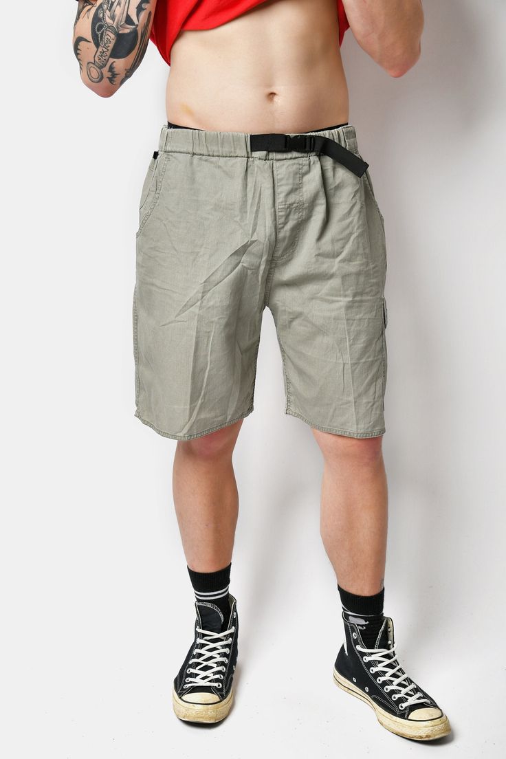 🚀Need to get your order super fast? Choose DHL Express shipping upgrade in your cart. It takes only 1-2 b. days to European Union countries and 2-5 b. days to USA, Canada and all other countries. Orders are ready to ship in 1 b. day. 🔥Multi pocket cargo style Y2K men's long shorts in grey green khaki colour. Size - L. Model is 177 cm / 5ft 9.6" tall and usually wears size M. Good vintage condition. Only 1 available! All orders are shipped every day Worldwide from 🇪🇺EU. Safe registered standa Summer Cargo Pants With Pockets For Hiking, Khaki Cargo Shorts For Summer Outdoor Activities, Khaki Cargo Shorts With Pockets For Summer, Summer Khaki Cargo Shorts For Outdoor, Summer Hiking Cargo Pants With Cargo Pockets, Summer Hiking Cargo Pants With Pockets, Summer Cargo Pants With Multiple Pockets For Outdoor, Summer Cargo Shorts With Built-in Shorts For Outdoor Activities, Summer Hiking Short Cargo Pants