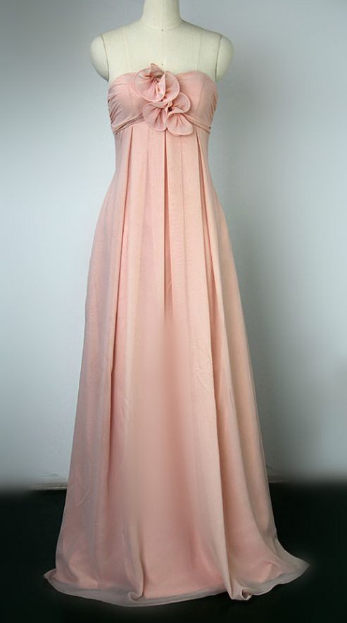 Fitted Chiffon Strapless Dress For Wedding, Wedding Strapless Chiffon Dress With Sweetheart Neckline, Strapless Chiffon Evening Dress For Bridesmaid, Chiffon Strapless Dress With Sweetheart Neckline For Wedding, Strapless Chiffon Dress With Sweetheart Neckline For Wedding, Strapless Chiffon Dress With Lined Bodice, Prom Strapless Chiffon Dress, Strapless Chiffon Prom Dress, Chiffon Strapless Bridesmaid Dress