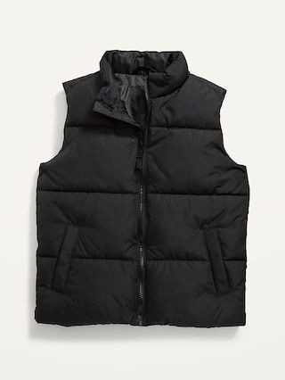 closet — maggiemaystewart Vest For Boys, Street Style Boy, Vest Puffer, Old Navy Kids, Black Puffer Vest, Tomboy Style Outfits, Jacket Vest, Black Puffer, Causual Outfits