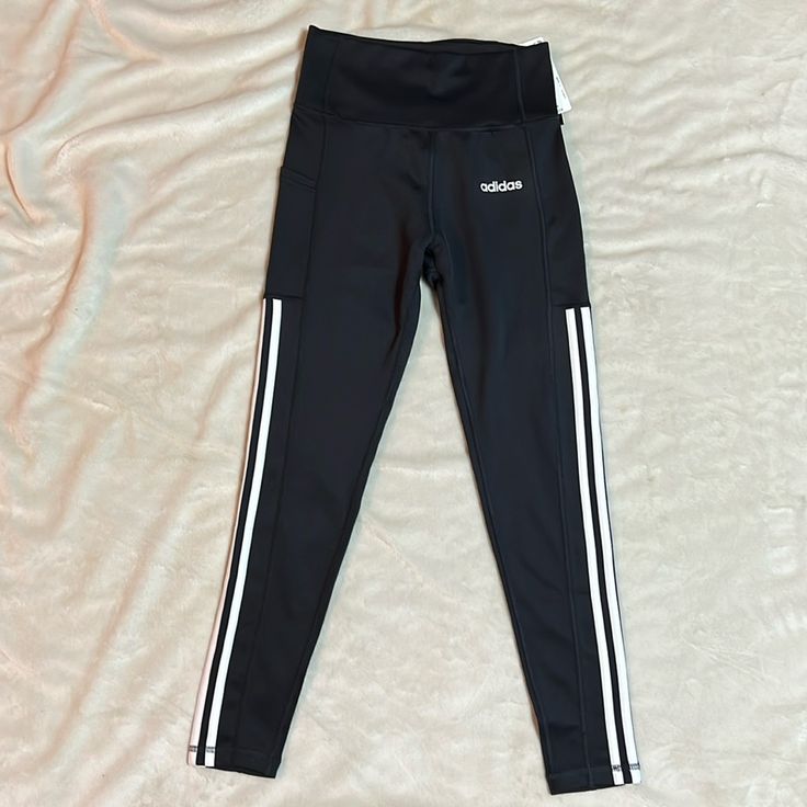 Adidas Climalite 7/8 Tights With 3 Striped-Size S (Bnwt) Color: Dark Grey Adidas Climalite, Grey Adidas, Adidas Pants, Adidas Women, Gray White, Dark Grey, Pant Jumpsuit, Tights, Pants For Women