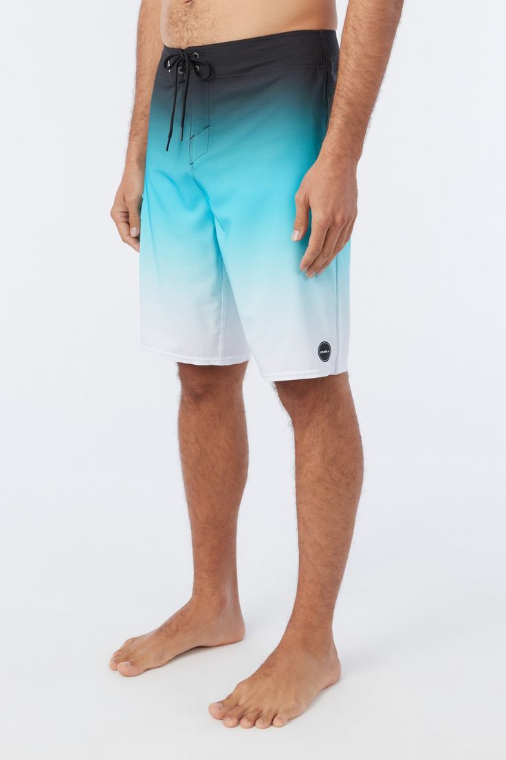 Paddle out with confidence. Hyperfreak boardshorts are designed to extend your session and perform in the most demanding conditions. Key features like Hyperfreak Stretch improves mobility while O’Neill Hyperdry speeds up drying time for a comfortable fit. O'Neill Men's boardshort 21" Outseam- above the knee fit Hyperfreak stretch O'Neill Hyperdry Anti-rash hyperthread Side pocket Flex tie drawcord 89% Polyester, 11% Elastane | O'Neill Men's Hyperfreak Divergent 21" Boardshorts in Marine, Size 30 Mens Physique Board Shorts, Men’s Board Shorts, Divergent, Above The Knee, Body Measurements, Board Shorts, Comfort Fit, Mens Outfits