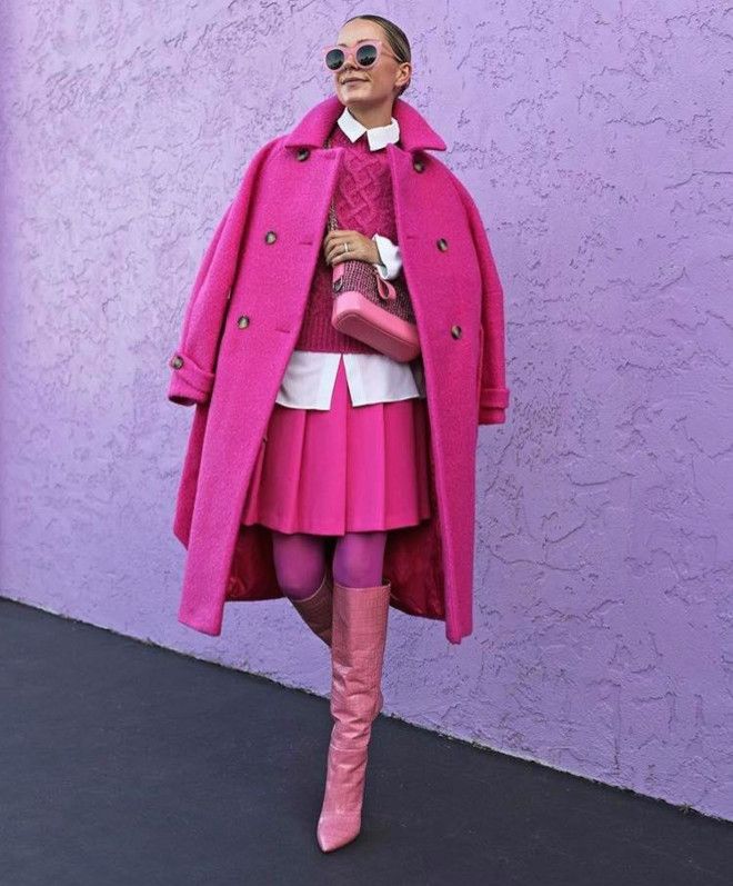 Blair Eadie, Mode Rose, Look Rose, Pink And, Atlantic Pacific, Ready For, Ready For Fall, Favorite Boots, Pink Coat