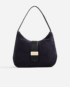 J.Crew: Berkeley Suede And Leather Shoulder Bag For Women Bag For Women, Leather Shoulder Bag, J Crew, Bag Accessories, Shoulder Bag, For Women, Leather