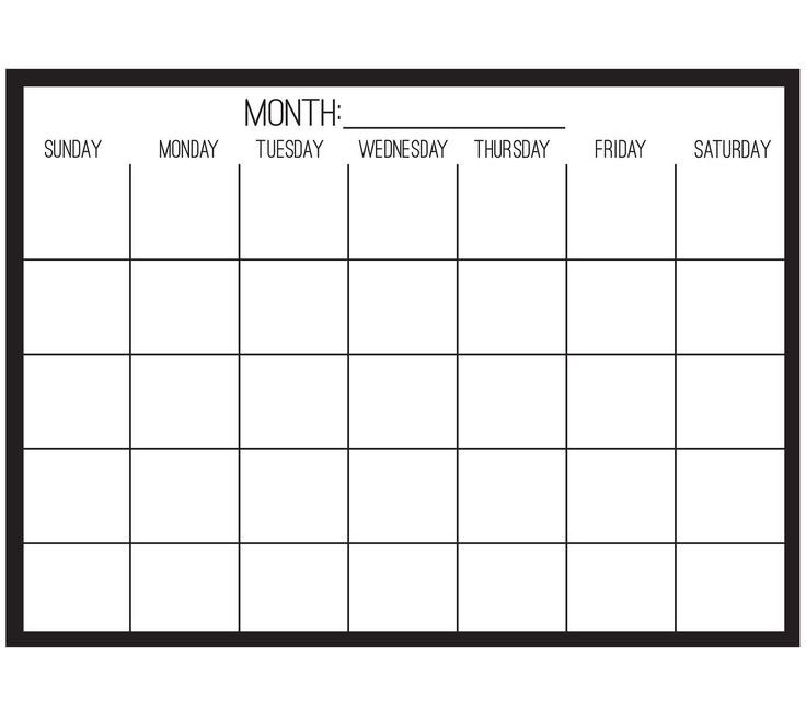 Black on Clear Monthly Calendar Planner Monthly Layout, Fitness Tracker Printable, Free Printable Calendar Templates, Calendar Designs, Habit Tracker Printable, Coloring Calendar, Daily Calendar, Mini Calendars, Printable Calendar Template