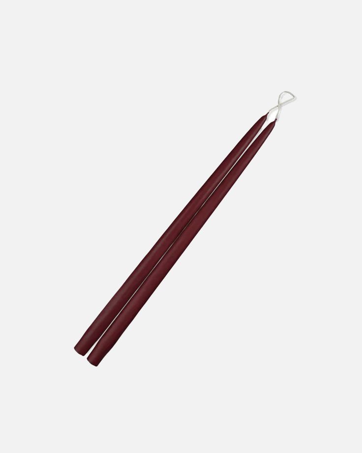 15 Taper Candles - 1 Pair - French Bordeaux Burgundy Candles, French Bordeaux, Long Candles, Creative Candles, Bath Pillows, To The Bone, Bad To The Bone, The Bone, Detail Shop