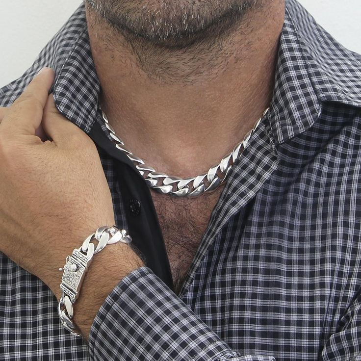 High Class Chain Luxury Silver Chain Cuban Link Bracelet For Formal Occasions, Luxury Silver Cuban Link Bracelet For Formal Occasions, Luxury Silver Chain Cuban Link Bracelet, Luxury Silver Curb Chain Bracelet, Luxury Silver Cuban Link Bracelet With Solid Construction, Elegant Silver Cuban Link Bracelet With Chunky Chain, Luxury Cuban Link Silver Chain Bracelet, Classic Silver Cuban Link Bracelet With Chunky Chain, Luxury Chunky Chain Jewelry In Sterling Silver