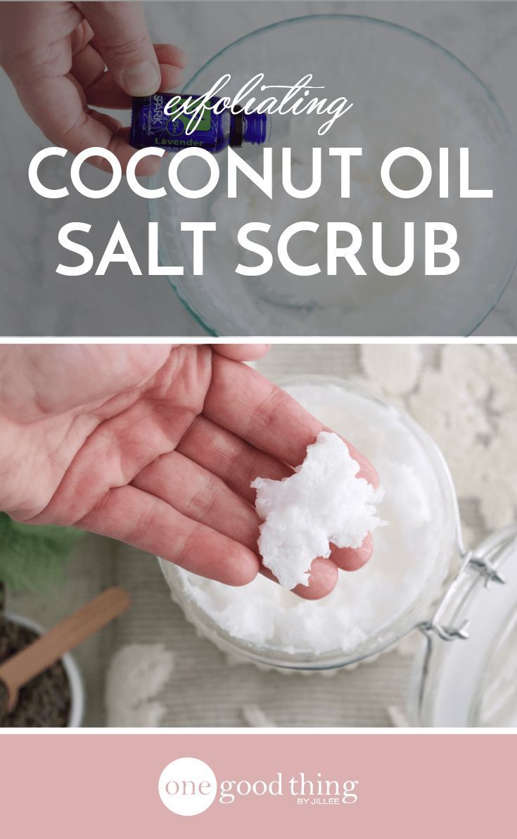 Get soft and smooth skin just in time for warmer weather. This coconut oil salt scrub is easy to make, and your skin will thank you! #smoothskin #summer #coconutoil #saltscrub #OGT Coconut Oil Salt Scrub, Epsom Salt Scrub, Milk Baths, Coconut Oil Scrub, Salt Scrub Recipe, Coconut Scrub, Scrub Diy, Diy Coconut Oil, Coconut Oil For Acne