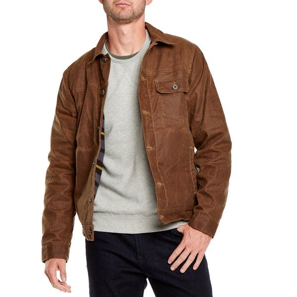 Flint and Tinder Flannel-lined Waxed Trucker Jacket   #USTrailer http://USTrailer.com Casual Leather Jacket For Fall Outdoor, Rugged Outdoor Shacket With Pockets, Casual Leather Utility Jacket With Pockets, Classic Waxed Finish Utility Jacket For Outdoor, Casual Leather Utility Jacket With Flap Pockets, Rugged Long Sleeve Winter Shacket, Fall Leather Jacket With Double-needle Sleeve For Outdoor, Fall Outdoor Leather Jacket With Double-needle Sleeve, Classic Brown Utility Jacket With Corduroy Collar