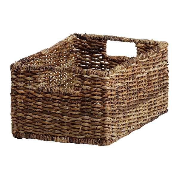 a large basket with handles on the bottom is shown in front of a white background