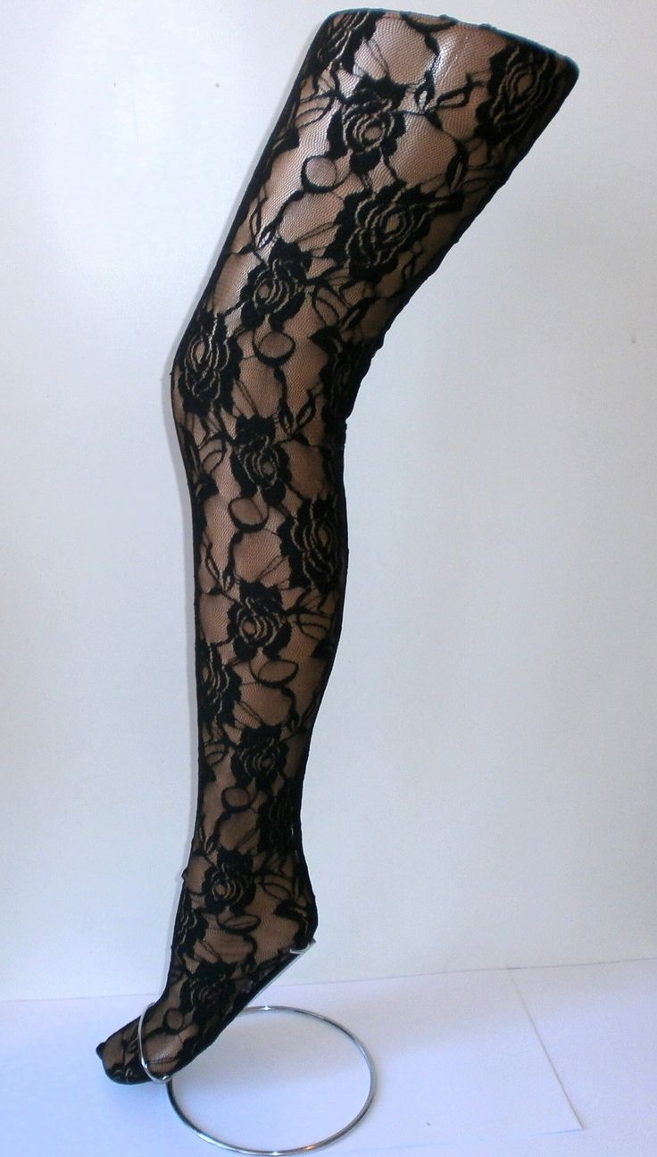 BEST PRICE ON ETSY -  One Size fit to 42" hip - up to height 5' 9"  FULL FOOT Patterned Lace Tights VINTAGE FLORAL  nottingham lace with seam  70's 80's 90's  boho 90% polyamide 10% elastane  colour may vary slightly from photos   pantyhose 80s Rocker, Nottingham Lace, Lace Tights, Patterned Tights, Black Pantyhose, Womens Tights, Boho Festival, Black Tights, Nottingham