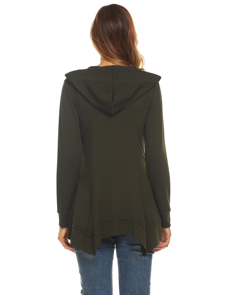 100% Polyester Material£ºNote - There are 2 styles of hooded sweatshirts (Regular or Fleece). regular style is not lined . If you want to choose fleece lined . please choose the color name with "fleece". Features£º Zip Up. Drawstring. Long Sleeve. Solid Color. Front Pockets. Loose Fit. Asymmetric Hemline --adds a nice little detail to the simple zip up hoodie. Solid Color Hooded Hoodie For Fall, Stretch Solid Color Sweatshirt With Drawstring Hood, Stretch Fleece Outerwear With Drawstring Hood, Solid Stretch Fleece Hoodie, Solid Color Stretch Fleece Hoodie, Hooded Fleece Sweatshirt For Fall, Fleece Hooded Sweatshirt For Fall, Solid Color Hoodie With Drawstring Hood, Hooded Fleece-lined Sweatshirt For Fall