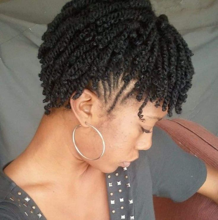 How to Style Short Natural Hair: 10 Hairstyle Ideas | ThriveNaija Short Hair Twist Styles, Twisted Hair, Protective Hairstyles For Natural Hair, Hair Twist, Organic Shampoo, Natural Hair Twists, Girls Natural Hairstyles, Hair Twist Styles, Natural Hair Braids