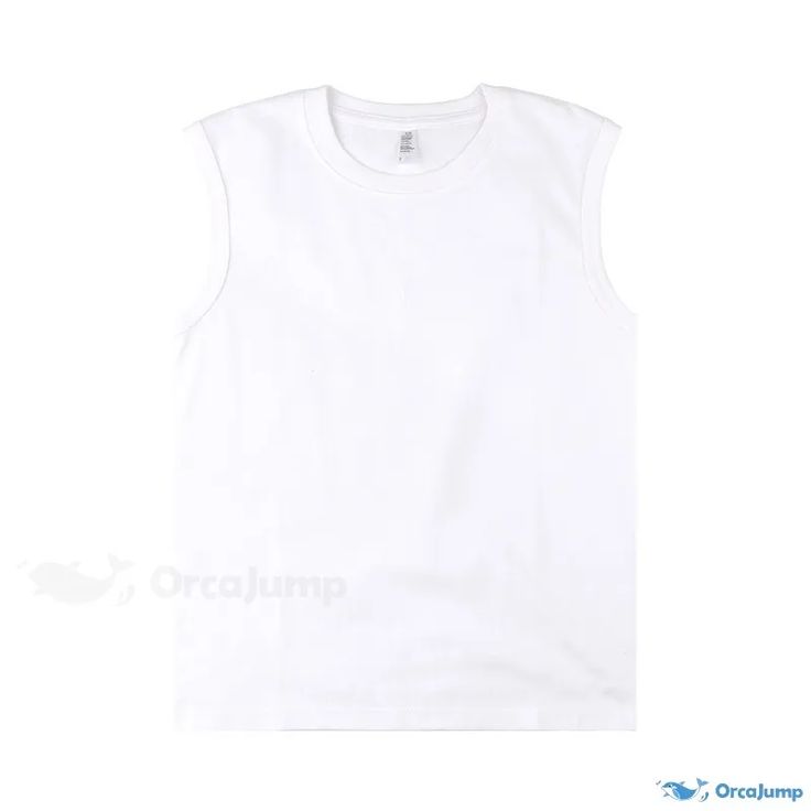 OrcaJump - Premium Pure Cotton Sleeveless White Vest Shirt with Relaxed Fit and Wide Shoulders Wide Shoulders, White Vest, Layered Shirts, Vest Shirt, Vest White, Cotton Tank Top, White Sleeveless, Off White Color, Sleeveless Vest