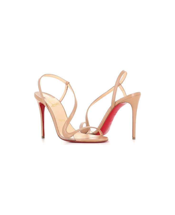 Christian Louboutin Sandal Miss Sabina | italist Nude Louboutin Heels, Branded Heels, Wedding Turkey, Heels Beige, Christian Louboutin Sandals, Metal Spikes, Pink Patent Leather, Louboutin Heels, Boot Jewelry