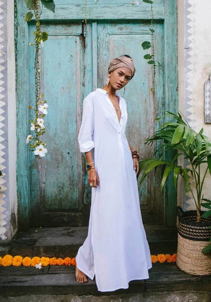 BE THERE WITH BELLS ON Tunic – Warriors of the Divine Elegant White V-neck Kaftan, Chic White Flowy Kaftan, Elegant Beach Tunic For Spring, Classic Long Sleeve Maxi Dress For Summer, Classic Long Sleeve Summer Maxi Dress, Elegant White Spring Tunic, Summer Classic Long Sleeve Maxi Dress, Elegant White Beach Kaftan, Classic White Long Sleeve Maxi Dress