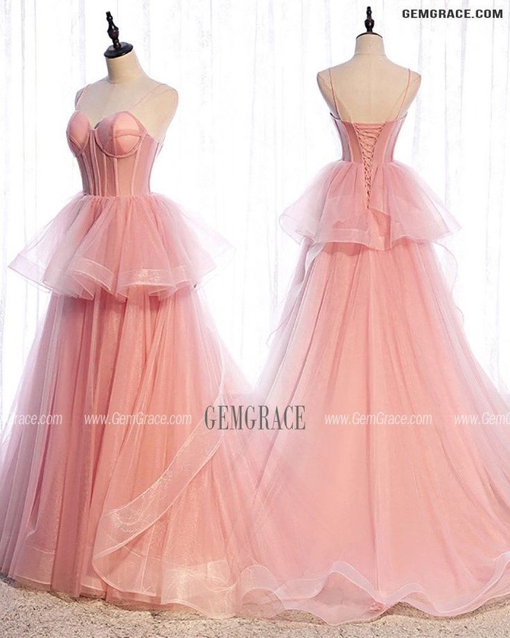 10% off now|Free shipping world-wide. Cute Pink Ruffled Tulle Ballgown Formal Dress with Corset Top at GemGrace. Click to learn our pro custom-made service for wedding dress, formal dress. View #FormalDresses for more ideas. Pink Gown With Boned Bodice And Sweetheart Neckline, Pink Floor-length Evening Dress With Boned Bodice, Pink Ball Gown Evening Dress With Boned Bodice, Pink Ball Gown With Boned Bodice, Pink Floor-length Gown With Boned Bodice, Pink Ball Gown With Boned Bodice For Prom, Pink Gown With Boned Fitted Bodice, Pink Strapless Tulle Gown, Pink Ball Gown With Corset Back