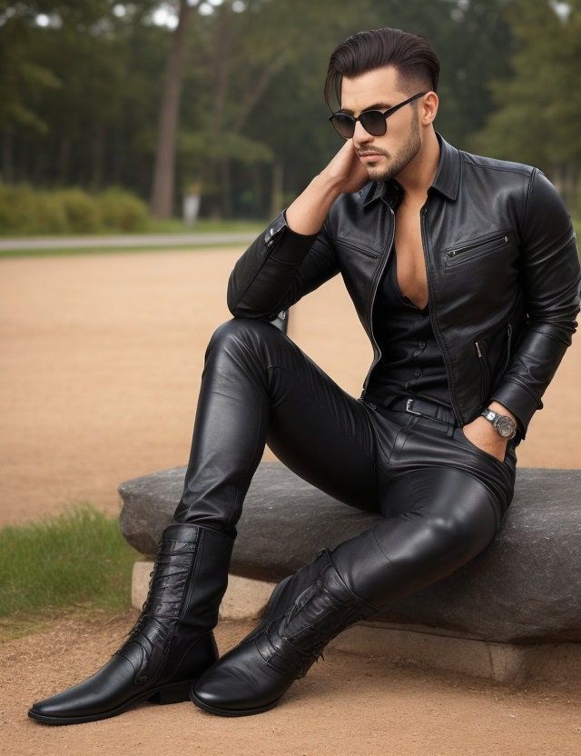 "📌 ITEM DETAILS: Discover our stylish skinny  leather pants! Combining edgy charm with everyday comfort,this custom leather pant are a must for your wardrobe. This real leather pant increase the elegance with slimfit look and two  pockets, Leather pants men looks stunning, Whether you're going casual or aiming for a bold look, these motorbike pant work for every occasion. Made from real leather, they're durable and age beautifully ⚡ Features: 🔸Zipper Fly 🔸Fully Lined 🔸Two Front pockets and 2 back pockets ✂ SIZE: In order to provide you a perfect fit please provide us your following measurements in \"CUSTOM ORDER NOTES/ PERSONALIZATION\" so this product can be a perfect fit for you. 🛠 Measurements Required: ➡ Waist ➡Inseam ➡Thigh ➡Knee ➡Calf ➡Hip QUALITY: 100% Genuine Quality 📏 CUSTOM Fitted Faux Leather Biker Pants, Fitted Full Length Faux Leather Pants, Fitted Biker Leather Pants, Fitted Full Length Biker Leather Pants, Edgy Leather Pants For Night Out, Fitted Biker Leather Pants For Night Out, Black Leather Pant, Leather Pants Men, Leather Jeans Men