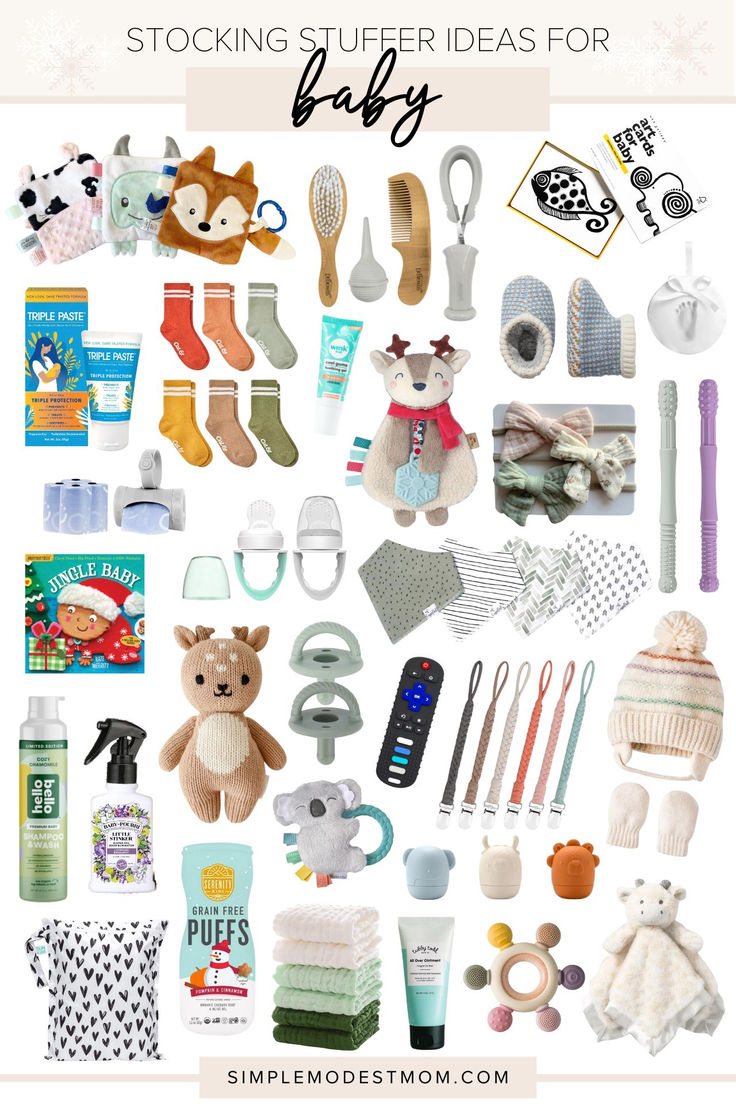 the top ten stocking stuff items for baby