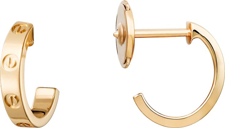 Cartier L⊖VE Gold Earrings $1770 Ice Blonde Hair, Ice Blonde, Love Earrings, Cartier Jewelry, Cartier Love, Earrings Collection, Rose Gold Earrings, 18k Rose Gold, Pink Gold