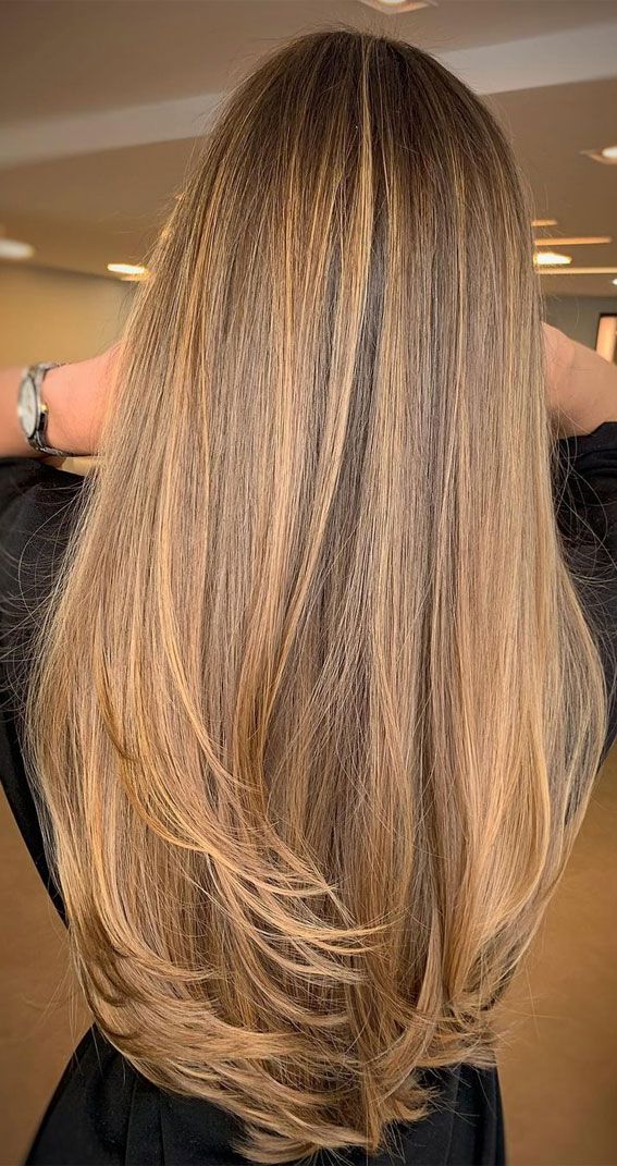 Rambut Brunette, Kadeřnické Trendy, Honey Brown Hair, Brown Hair Inspo, Brunette Hair With Highlights, Caramel Hair, Honey Blonde Hair, Brown Hair Balayage, Dark Blonde Hair