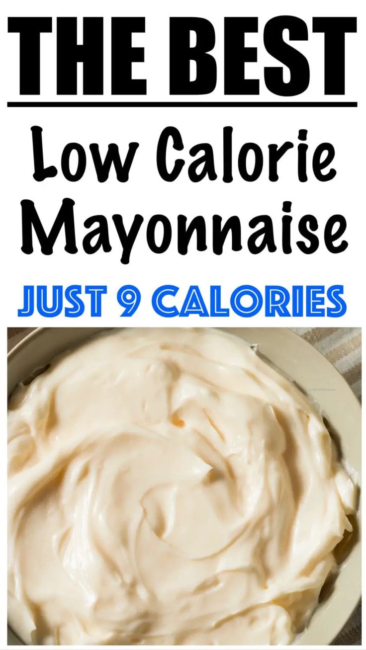 the best low calorie mayonnaise just 9 calories and you can make it at home