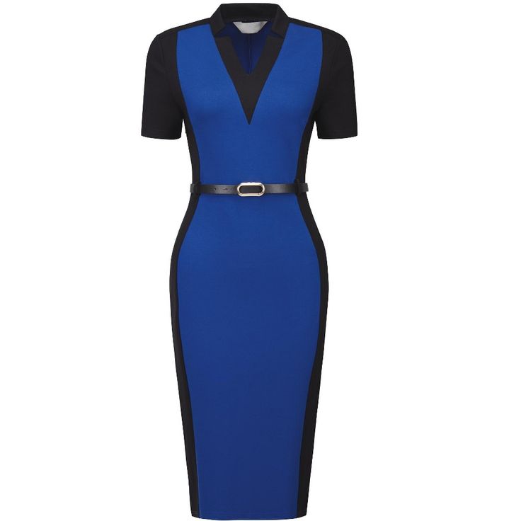 This dress can be a perfect addition to almost any outfit from formal to daily wear, great for work, meeting, office, businesses, work, party, cocktail, wedding, casual, daily dressing, etc. Pair with high heels for a vintage office look. Comfortable and versatile, this pencil dress perfect on its own or as a layer under a blazer. Fitted Office Lady Bodycon Dress For Work, Fitted Office Lady Bodycon Dress For Career, Fitted V-neck Bodycon Dress For Work, Office Lady Style Short Sleeve Bodycon Dress For Work, Fitted V-neck Midi Dress For Career, V-neck Office Lady Bodycon Dress, Fitted Midi-length Bodycon Dress For Business, Fitted Midi Length Bodycon Dress For Business, Office Lady Bodycon Dress