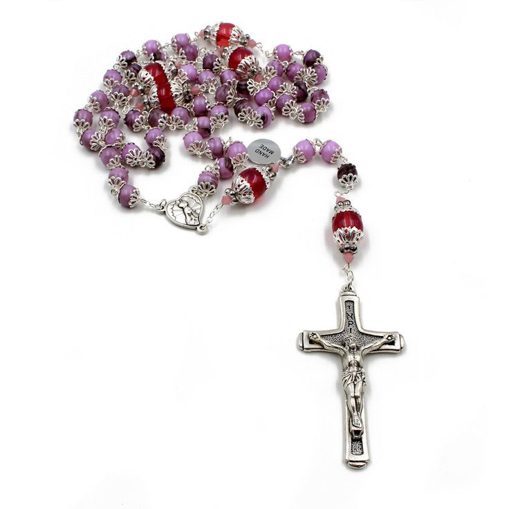 Features Handmade Diameter of the glass beads 0.2 Inch - 6mm Bohemian Glass Beads Rosary box included Made in Portugal Product Description During Our Lady's fourth apparition in Fatima, she told the children, "Pray, pray very much and make sacrifices for sinners. For many souls go to Hell because there is no one to pray for them.” The Rosary of Fatima emerges as an answer to Our Lady's call to prayer and conversion. Rosary Drawing, Importance Of Prayer, Rosary Boxes, Pray For Them, Beads Rosary, Lady Of Fatima, The Rosary, Chain Silver, Pope Francis