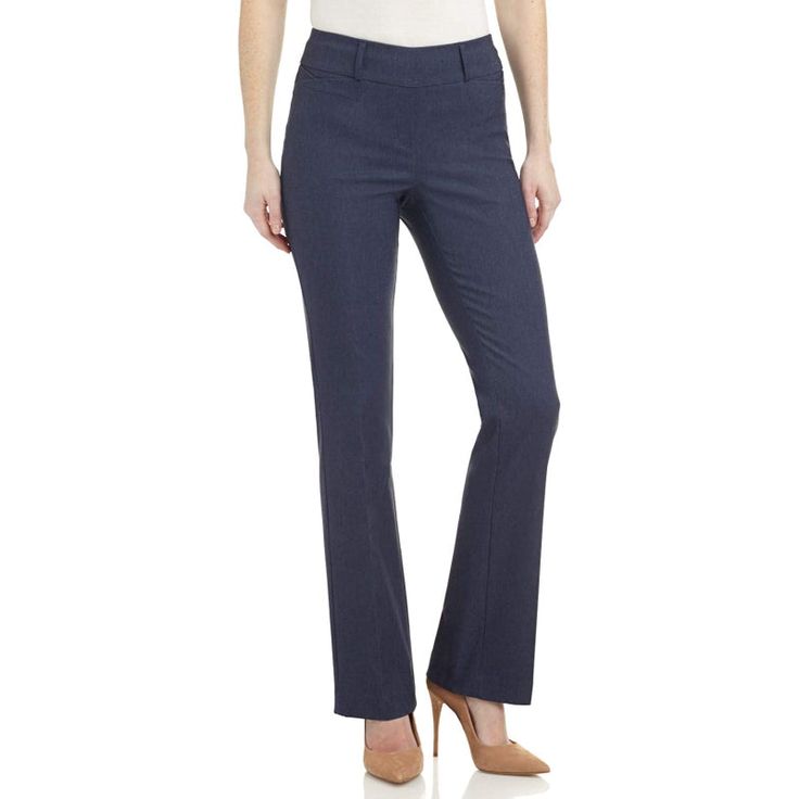 We are very excited to offer our new collection of pants. These pants are made with high-quality material, which makes them very comfortable and stretchy. They also have a pull-on closure and a machine-washable fabric. The eased-in seat and thigh give these pants a modern look, and the front and back belt loops, faux front, and back pockets, and pressed leg crease provide some additional details. The regular inseam on these pants is 32", but they are also available in petite and tall sizes. Spec Red Dress Pants, Flare Dress Pants, Curvy Pants, Work Pants Women, Blue Dress Pants, Casual Dress Pants, Warm Pants, Formal Pants, Business Casual Dresses