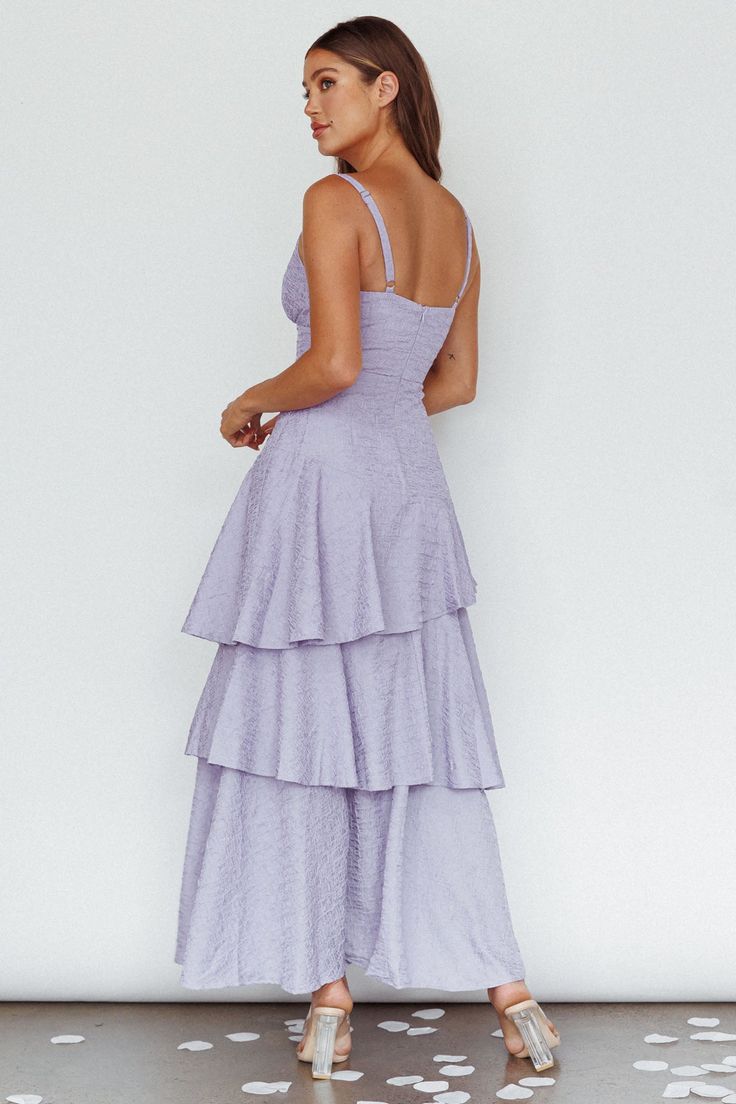 Lavender Boho Dress, Light Blue Dress Plus Size, Dusky Bridesmaid Dresses, Lavender Wedding Guest Dress, Lilac Dress Outfit Wedding, Light Purple Formal Dress, Lilac Dress Outfit, Garden Attire, Lavendar Dress