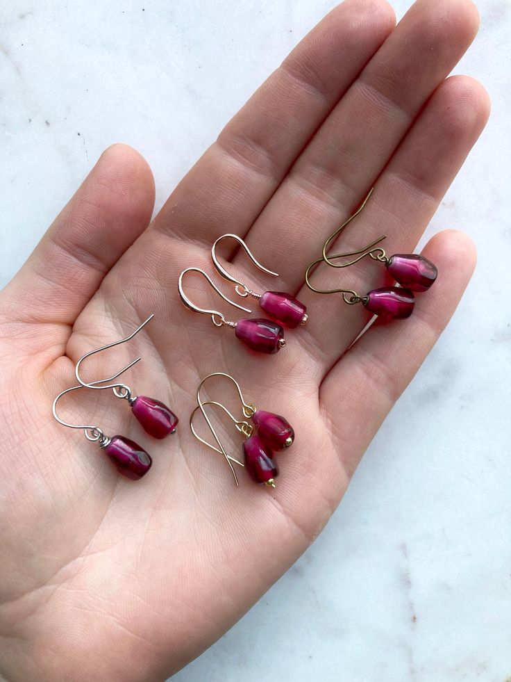 Pomegranate Seed Earrings Pomegranate Necklace Fruit Earrings Fruit Jewelry Vegan Earrings Gift for Women Gift for Her Pomegranate Pendant - Etsy Ruby Drop Earrings As A Gift, Burgundy Teardrop Jewelry For Gifts, Handmade Burgundy Earrings For Gift, Hypoallergenic Pear-shaped Jewelry Gift, Nickel-free Ruby Jewelry For Gifts, Nickel-free Ruby Jewelry Gift, Burgundy Jewelry Set With Matching Earrings As Gift, Elegant Cranberry Jewelry For Gift, Handmade Berry Colored Earrings For Gift