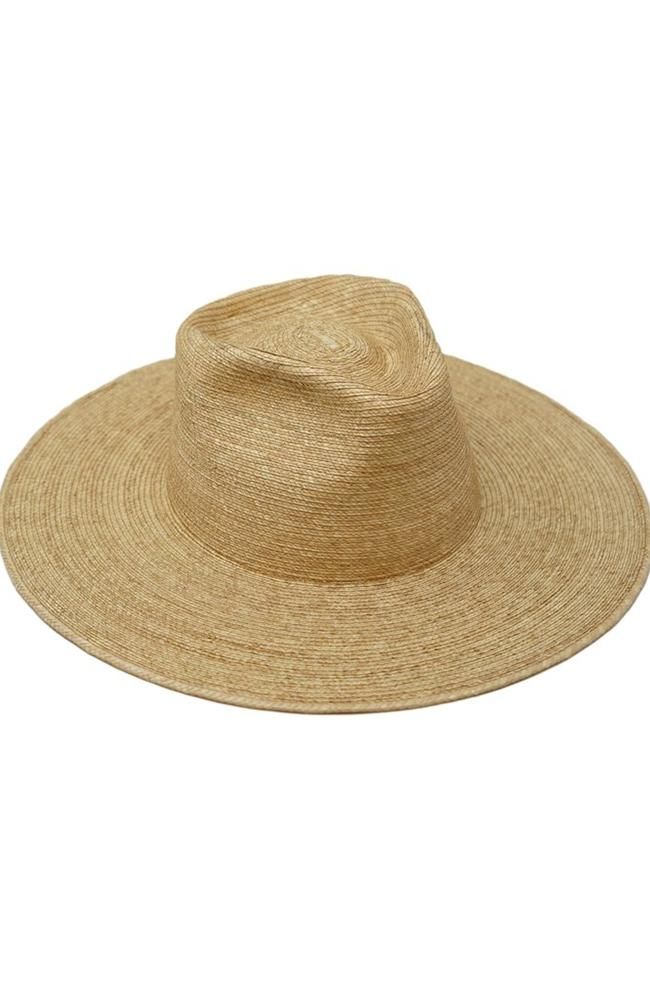 COLOR: TAN DETAILS Fine pressed Palm Leaf Features a 10cm brim, 11cm crown and total size of 58sm Elegant Natural Hat With Structured Crown, Elegant Hat With Structured Crown In Natural Color, Adjustable Structured Crown Straw Hat For Vacation, Adjustable Straw Sun Hat With Structured Crown, Solid Color Straw Panama Hat With Curved Brim, Casual Hat With Adjustable Structured Crown, Classic Tan Hat With Curved Brim, Structured Crown Straw Hat For Summer, Casual Adjustable Hat With Structured Crown