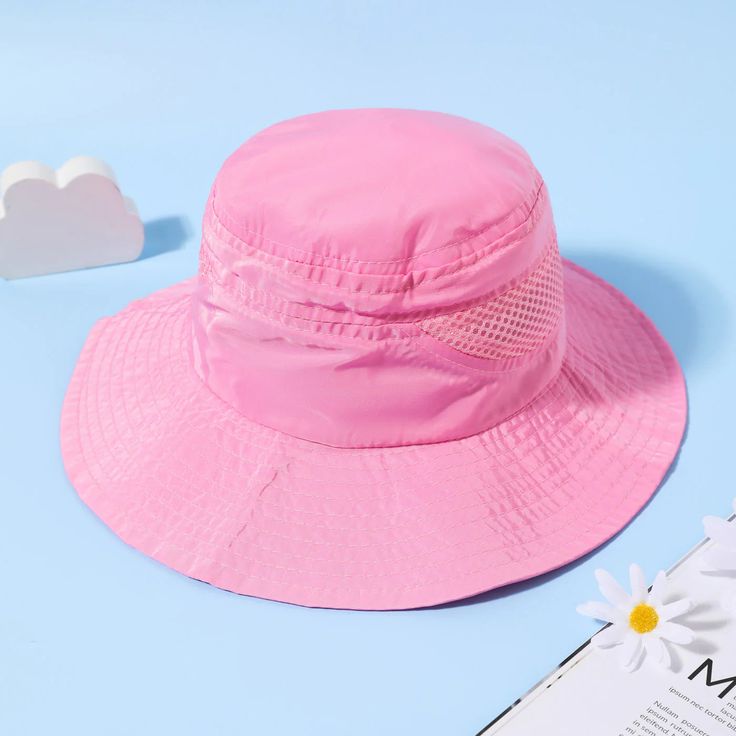 This cute Kids Sun Hat with a Breathable Visor is a summertime classic! Protect your little kiddos head & eyes from the summer sun. This stylish hat is adjustable and suitable for 1-4 year olds. Great sun or rain hat as it's made from waterproof material! Available in white or pink to go with any kiddos sun outfit! Hand wash Playful Bucket Hat For Outdoor, Playful Bucket Sun Hat For Outdoor, Fun Wide Brim Sun Hat For Outdoors, Playful Adjustable Summer Hat, Playful Summer Hats With Adjustable Fit, Adjustable Fit Hats For Summer Outdoor, Adjustable Fit Hat For Summer Outdoor Activities, Playful Adjustable Bucket Hat With Uv Protection, Playful Sun Hat With Uv Protection And Adjustable Fit