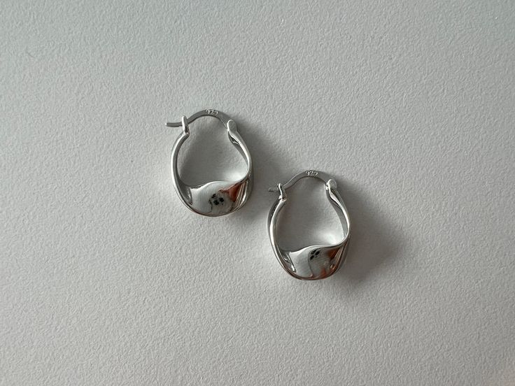 Size: 24mm Diameter Shipping: Orders ship same or next day. Timeless Silver Tarnish Resistant Hoop Earrings, Silver Timeless Hoop Earrings, Silver Oval Tarnish Resistant Hoop Earrings, Timeless Silver Earrings For Everyday, Elegant Everyday Hoop Earrings Stamped 925, Elegant Everyday Earrings Stamped 925, Timeless Silver Oval Earrings, Timeless Silver Hoop Earrings As Gift, Timeless Oval Silver Earrings