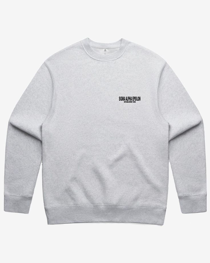 MATERIAL: 80% Cotton, 20% Recycled Polyester  FIT: Regular Fit. Size up if you want a oversized fit. CREWNECK DESIGN: 8.25 Ounce Crewneck, tight knit 100% cotton face, Under 6% shrinkage, Super soft feel, 1x1 ribbing at sleeve, cuff, and waistband. WHY WE MADE THIS: This Crewneck design is inspired by Essentials Fear of God Crewneck. We wanted to have a streetwear feel to the design as well as something that is subtle. This design is also very clean and stylish and is a must get piece for your wardrobe. Relaxed Fit Cotton Sweater For Winter, Urban Style Relaxed Fit Tops For Fall, Urban Relaxed Fit Tops For Fall, Relaxed Fit Logo Print Sweater For Fall, Relaxed Fit Fall Sweater With Logo Print, Fall Sweater With Logo Print And Relaxed Fit, Classic Relaxed Fit Logo Print Sweater, Gray Crew Neck Sweater For Layering, Classic Winter Sweater With Letter Print