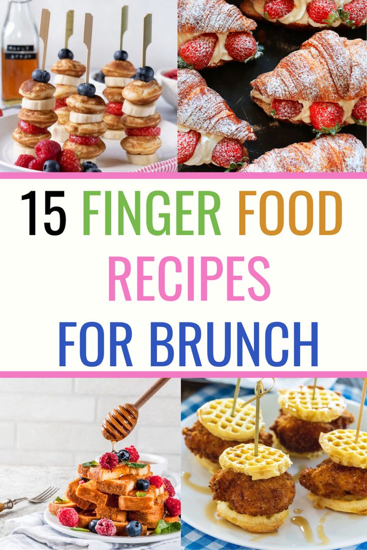 finger food recipes for brunch