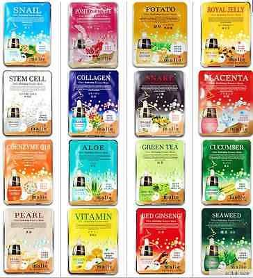 16PCS Facial Skin Care Face Mask Sheet Pack Essence Moisture Korean Cosmetics 8809409850221 | eBay Face Mask Sheet, Mask Sheets, Korean Facial, Aloe Green, Skin Care Face, Hydrating Essence, Skin Care Face Mask, Facial Sheet Mask, Mask Pack