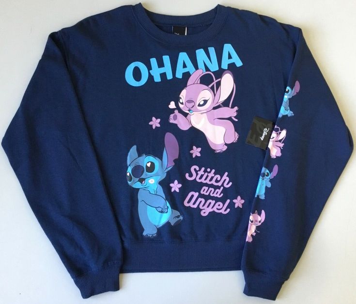 NWT DISNEY STITCH & ANGEL JUNIOR WOMEN SIZE XS LONG SLEEVE SWEATSHIRT. Approximate measurements are in the pictures. Disney Long Sleeve Sweatshirt With Character Print, Disney Character Print Long Sleeve Sweatshirt, Disney Long Sleeve Tops For Fall, Disney Long Sleeve Sweatshirt For Streetwear, Disney Cotton Sweatshirt For Winter, Winter Disney Cotton Sweatshirt, Disney Long Sleeve Hoodie For Fall, Disney Hoodie With Long Sleeves For Fall, Disney Hoodie For Fall