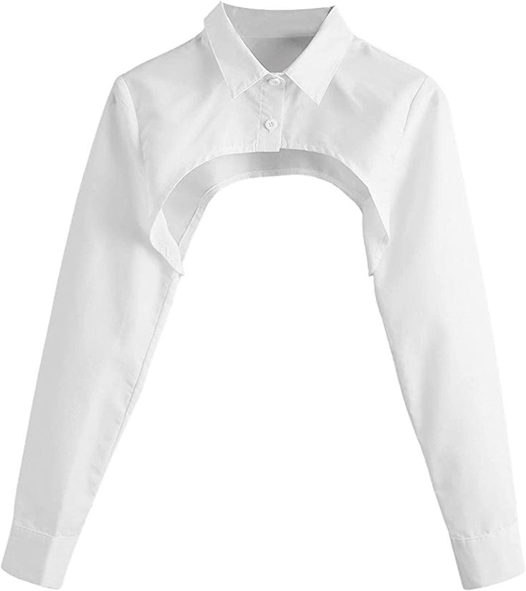 Crop Top Outfit Ideas, Collared Shirt Outfits, Pakaian Crop Top, Sleeve Shirt Outfit, Top Outfit Ideas, Cropped White Shirt, Crop Top Outfit, White Collared Shirt, White Shirts Women