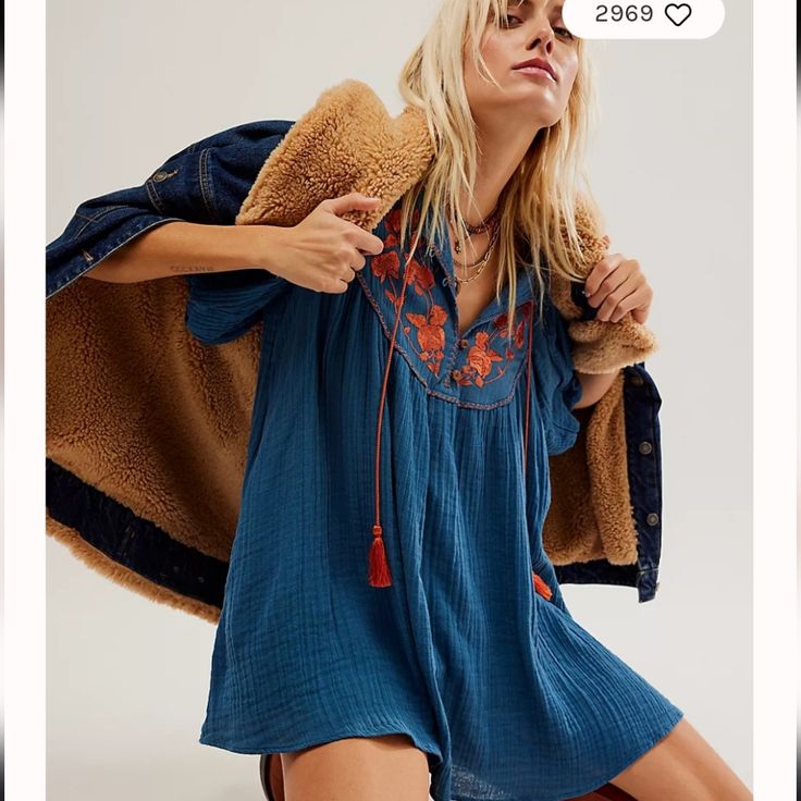 Free People Rosa Linda Embroidered Mini Dress Size M, New Without Tags Smoke-Free, Pet Hypoallergenic Friendly Same/Next Day Shipping Open To Offers Sheer Lace Dress, Turquoise Lace, Red Long Sleeve Dress, Free People Maxi, Wool Sweater Dress, Embroidered Mini Dress, Long Sleeve Velvet Dress, Secret Dress, Free People Maxi Dress