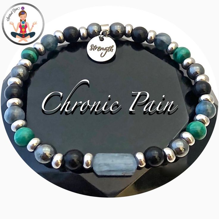 Chronic Pain Relief Energy Healing Crystal Reiki Gemstone Bracelet Gemstone Lariat Necklace, Strength Bracelet, Chronic Pain Relief, Healing Gemstone Bracelets, Yoga Mala, Crystal Reiki, Crystal Healing Stones, Crystal Healing Bracelets, Blue Kyanite