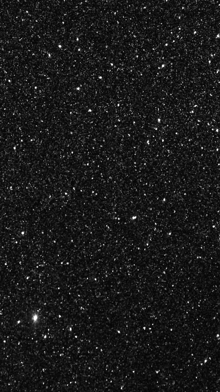 black and white image of stars in the sky