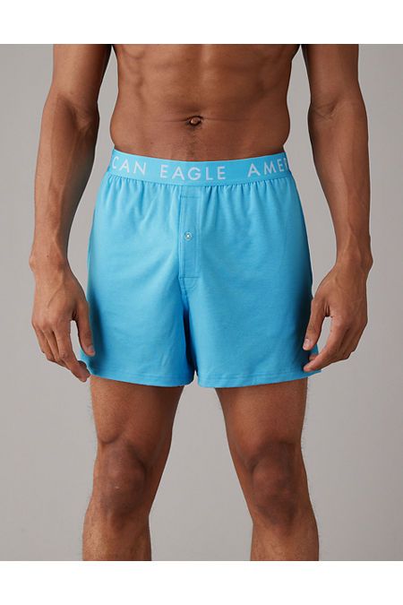 Ultra soft modal jersey/Soft anti-roll waistband/Button fly/Functional pockets/Flat cover stitching eliminates bulk for a clean look under jeans/Perfect for lounging around! Solid Cotton Boxer Briefs For Summer, Cotton Boxer Briefs For Summer, Summer Solid Color Cotton Boxer Briefs, Blue Boxer Briefs With Elastic Waistband For Loungewear, Blue Boxer Briefs For Loungewear, Blue Casual Relaxed Fit Boxer Briefs, Casual Blue Relaxed Fit Boxer Briefs, Casual Relaxed Fit Boxer Briefs For Loungewear, Blue Cotton Boxer Briefs For Loungewear