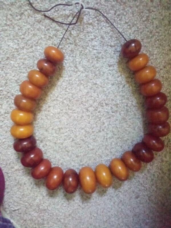 Vintage Amber Jewelry With Large Beads, Beaded Amber Necklace With Round Beads, Elegant Amber Beaded Necklaces With Large Beads, Amber Jewelry With Large Beads, Amber Hand-strung Necklaces, Amber Round Beaded Jewelry, Amber Beaded Necklace With Round Beads, Amber Jewelry With Large Round Beads, Vintage Amber Beaded Necklace