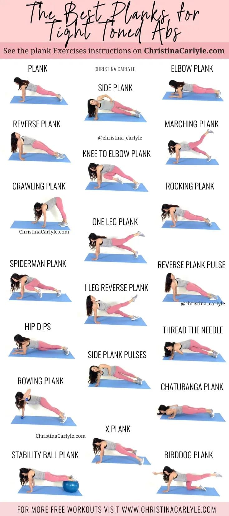 the best planks for beginners to do in this yoga pose, which is an easy